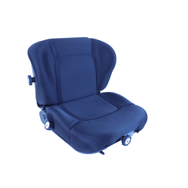 通用黑色布艺叉车及工程机械座椅