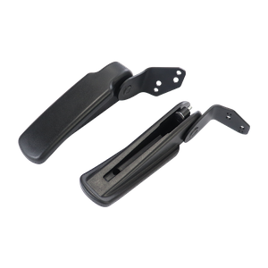 黑色 PU 可调节 扶手