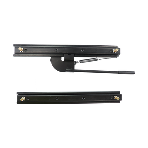 黑色通用前后调节座椅滑动组件